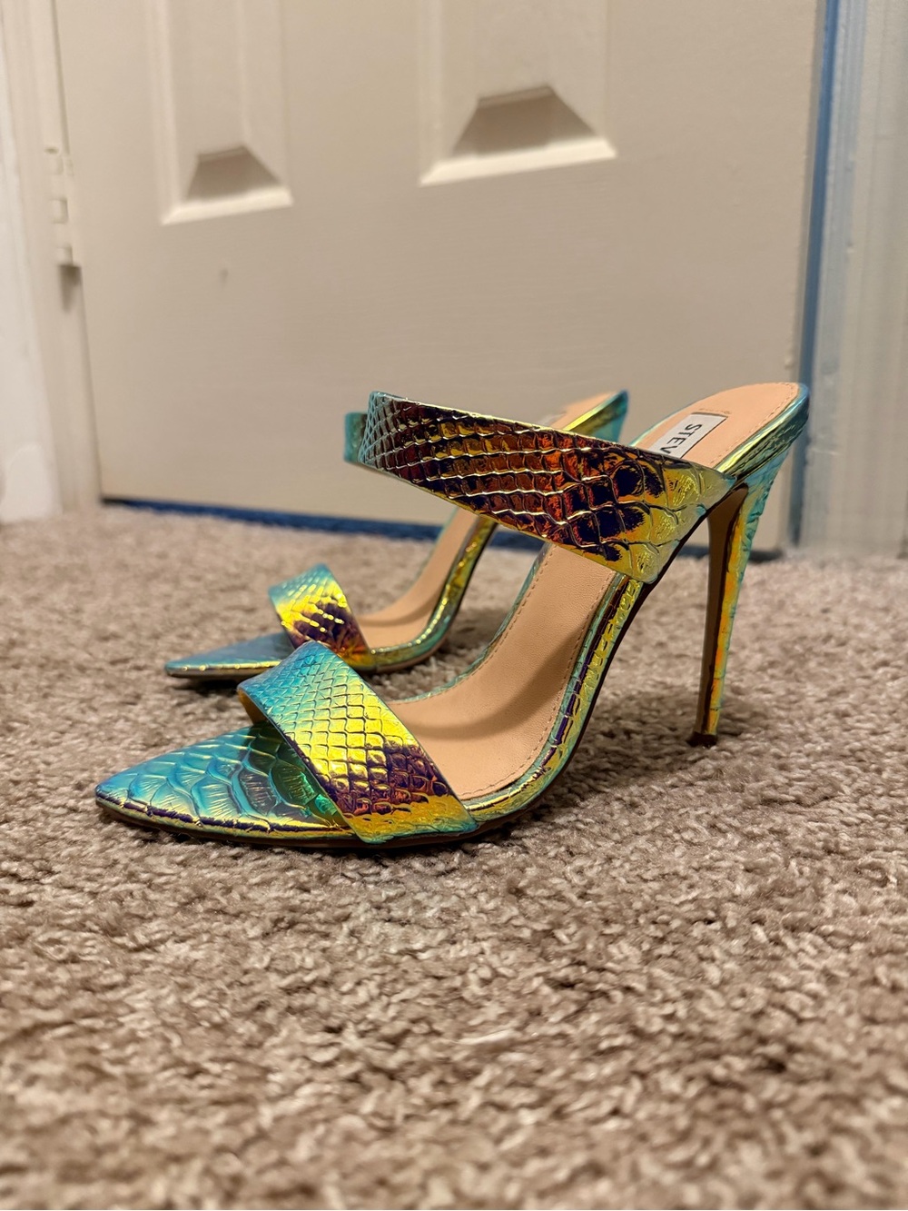Steve Madden Iridescent Mermaid Heels